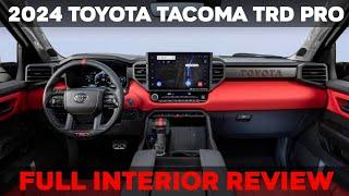 2024 Toyota Tacoma TRD Pro Interior Review