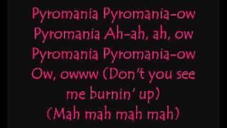 Cascada - Pyromania (Lyrics)