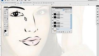 Retoque Digital: Dibujo Digital Line Art en Photoshop para Pop Art - NowPhotoshop