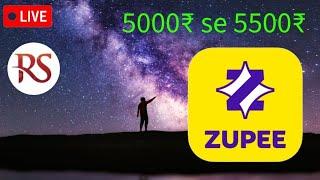 Zupee ludo live 500₹ profit target | Technical rs is live