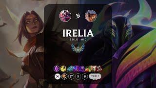 Irelia Mid vs K'Sante - KR Challenger Patch 12.22