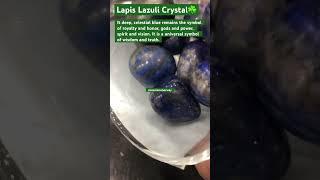 The stone of truth & wisdom #sagittarius #taurus #asmr #lapislazuli #shorts #asmrsounds #fyp #stone