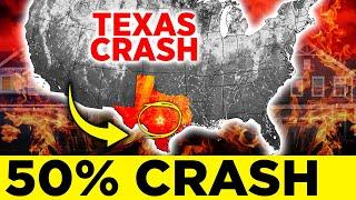 Top 12 Texas Real Estate Markets Crashing Fast! Avoid These Areas!