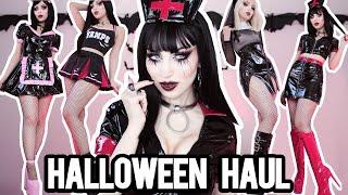  DOLLS KILL HALLOWEEN HAUL  Goth Costumes and Shoes Try On / Review |  Vesmedinia