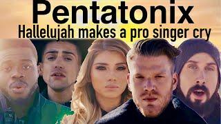 Hallelujah Makes a Pro Singer Cry | His First Ever Pentatonix Reaction