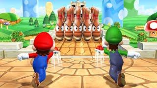 Mario Party 9 Minigames - Luigi Vs Mario Vs Wario Vs Yoshi (Master Difficulty)