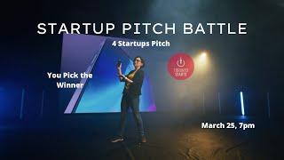 Startup Pitch Battle March 2021 with TorontoStarts