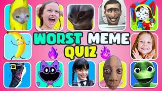 GUESS MEME SONG & WHO'S SINGINGSkibidi Toilet, Elsa, Gedagedi, Salish Matter | SUPER MEGA QUIZ