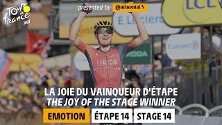 Winner's emotion - Stage 14 - Tour de France 2023