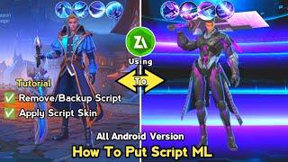 HOW TO PUT SCRIPT SKIN MLBB | HOW TO USE SCRIPT ML | SCRIPT TUTORIAL MOBILE LEGENDS 2024