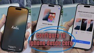 Como configurar mi iPhone y crear apple ID desde cero (PASO A PASO).