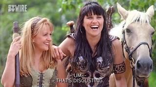 Interview with Lucy Lawless & Renee O'Connor on the Xena Marathon on 16th April 2020