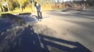 Nollie lazer flip tries