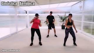 AULA Nº 17 - Ginástica Aeróbica - 3 km caminhada - 130 bpm