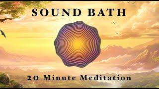 Slow Down | Sound Bath | 20 Minute Meditation