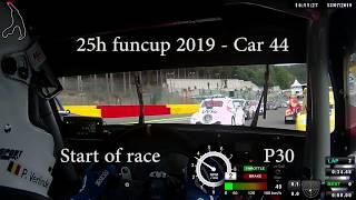 VW Funcup 25h Spa-Francorchamps 2019 - Car 44 - Jac Motors - Start of the race