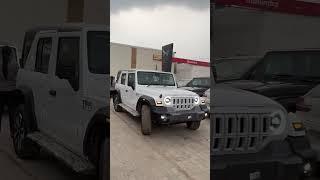 Mahindra Thar Roxx 5 door White & Black Colour Side by side ️