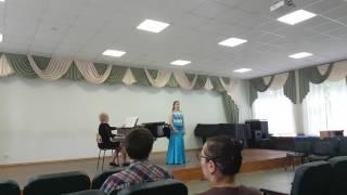МОБМК им. Скрябина. 4. Анна Колесник, экзамен по специальности, июнь 2017. "Плыви моя душа".