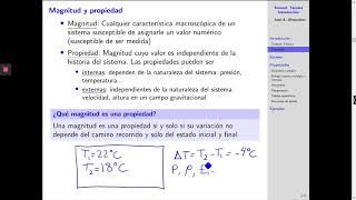 Termodinámica Técnica - Tema 1 (Introducción) - Video 3