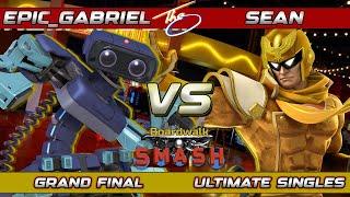 BWS #97 GRAND FINALS - Epic_Gabriel (R.O.B) Vs. Sean (Captain Falcon) Super Smash Bros Ultimate SSBU