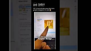 ‍️ This AI tool just killed Graphic Designers! Wow 