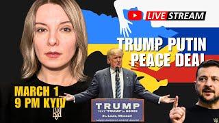 TRUMP, PUTIN, PEACE DEAL Q&A with @AnnafromUkraine