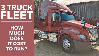 Small Owner Operator Truck Fleet | [This is what it costs]
