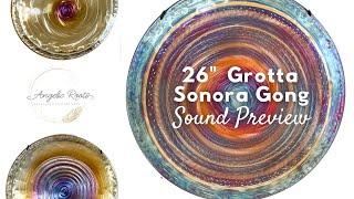 26" Grotta Sonora Deep Gong Sound Preview