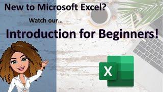 Excel tutorial: INTRODUCTION to Microsoft Excel (get started in excel 2021)