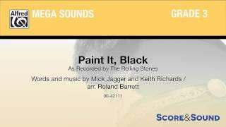 Paint It, Black, arr. Roland Barrett – Score & Sound