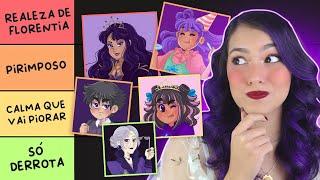 MELHORES E PIORES de PRINCESA DESASTRADA!!  - Tierlist #6