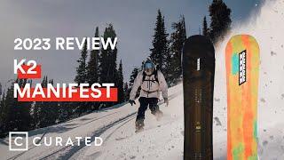 2023 K2 Manifest Snowboard Review (2024 Same Tech; Different Graphic) | Curated