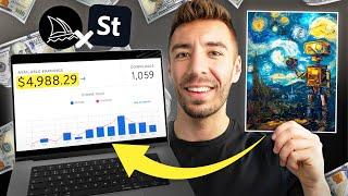 I Tried Selling AI Images on Stock Websites For 90 Days & Made $____!