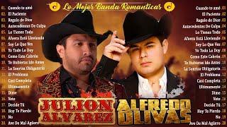 Julion Alvarez y Alfredo Olivas Exitos Mix - Mejor Música Romántica - Música de Banda 2024