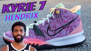 NIKE KYRIE 7 'HENDRIX' SNEAKER REVIEW + ON FEET