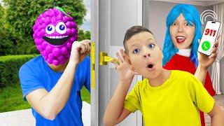 Who's At the Door? | Don't Open The Door To Strangers + more Kids Songs & Videos with Max