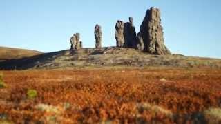 Manpupuner rock formation