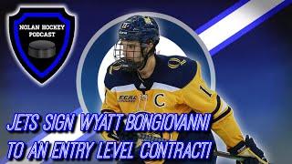 The Winnipeg Jets Sign Wyatt Bongiovanni to an ELC!!!