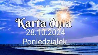 Tarot Karta dnia 28.10.2024 Poniedziałek Wszystkie znaki zodiaku