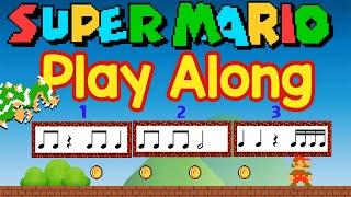 Super Mario Play Along with Poison Rhythm! | Levels 1, 2 & 3