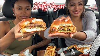 Our First Time Trying Slutty Vegan Mukbang Review