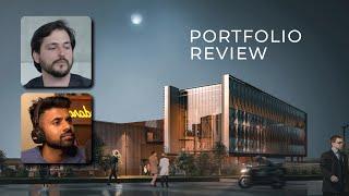 Architecture Portfolio Review with Viviano Villarreal-Buerón