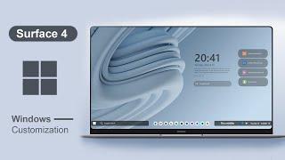 Microsoft Surface Desktop 4 (Customization)