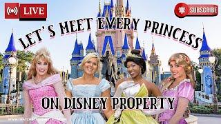 Meet Every Princess at Disney World #live 11/14/24