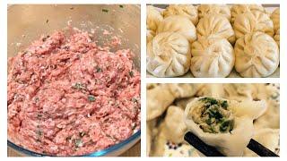 调制包子饺子肉馅 | dumplings mince recipe | 万能基础肉馅 | 建议收藏