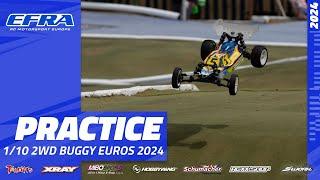 EFRA 1/10 Buggy Euros - Practice Day - LIVE!