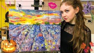 Рисую картину на холсте!Anna Risovana