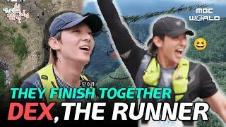 [SUB] For Dex, completing together is more important than speed. Dex's 13km Taebaeksan Trail Running