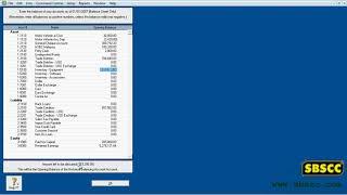 05  MYOB   Account Opening Balances