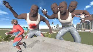 Franklin Become Giant To Kill Black Franklins In Indian Bike Driving 3d